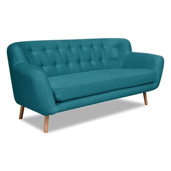 Turkusowa sofa Cosmopolitan design London, 192 cm