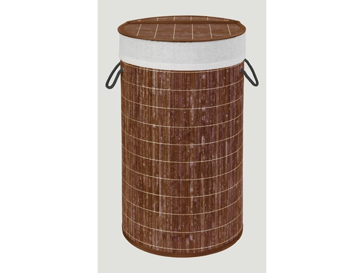 Bambusowy kosz na pranie Wenko Darina Drewno Kategoria Kolor Brązowy