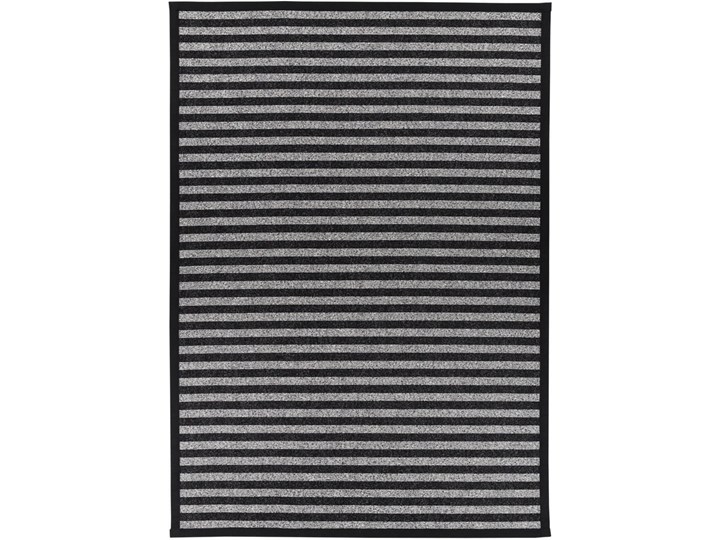 Czarno-biały dywan dwustronny Narma Viki, 70x140 cm Prostokątny Bawełna Dywany Poliester Pomieszczenie Przedpokój