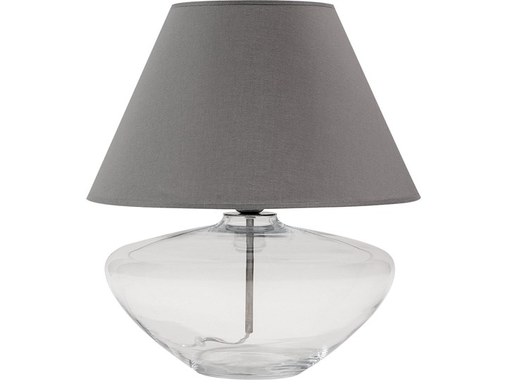 Lampa komodowa Honga Lampa z abażurem Kolor Szary