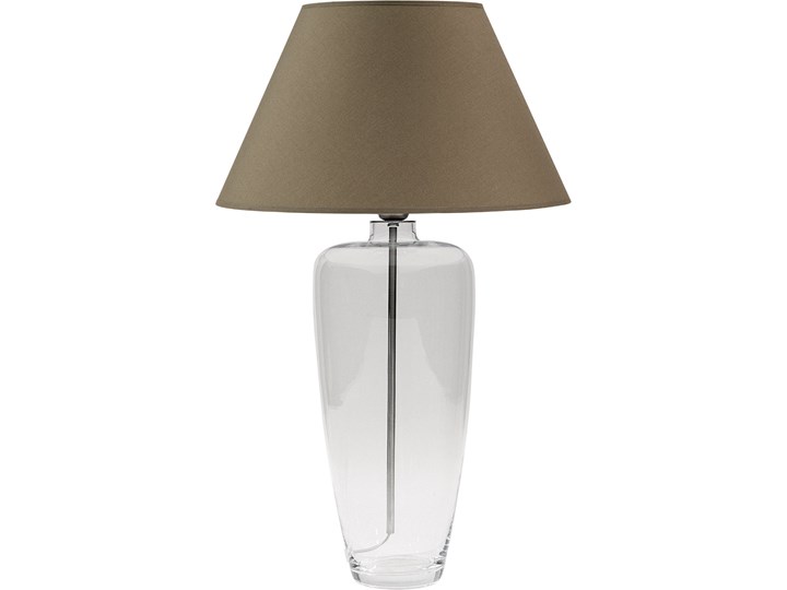 Lampa komodowa Omberla Kategoria Lampy stołowe Lampa z abażurem Kolor Brązowy