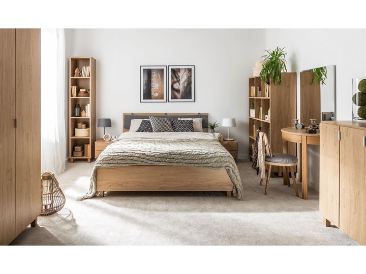 Komoda z drzwiami Drewno Płyta MDF Wysokość 91 cm Głębokość 45 cm Z szafkami Szerokość 90 cm Styl Nowoczesny Pomieszczenie Garderoba