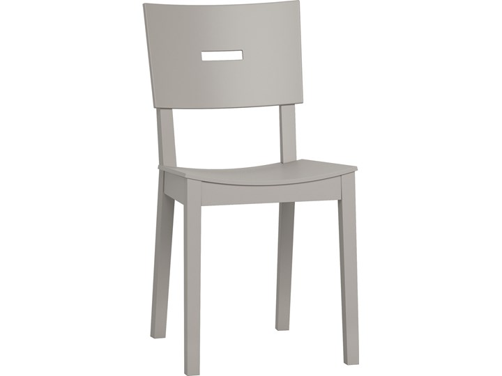 Krzesło Simple dębowe Drewno Wysokość 86 cm Głębokość 43 cm Szerokość 43 cm Kolor Beżowy