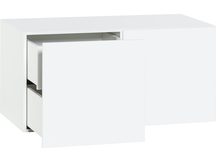 Komoda z szufladami Głębokość 53 cm Szerokość 107 cm Kolor Biały