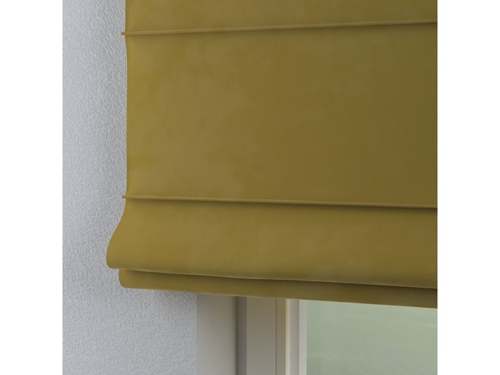 Roleta rzymska Capri, oliwkowy zielony, szer.80 × dł.170 cm, Velvet Pomieszczenie Pokój nastolatka Pomieszczenie Salon