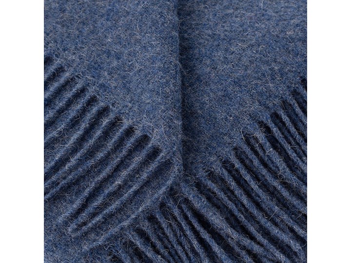 Pled Zelandia 140x200 melange blue, 140 x 200 cm 130x180 cm 140x200 cm Kolor Wełna Pomieszczenie Sypialnia