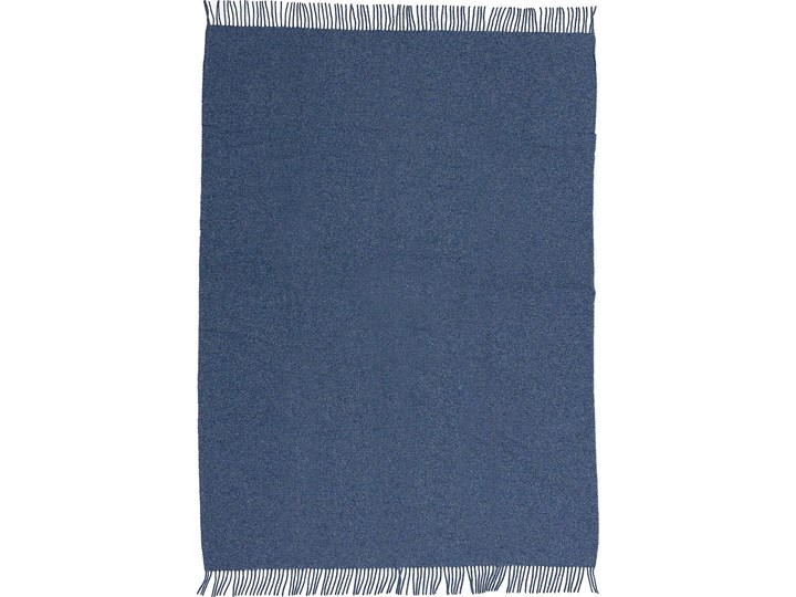 Pled Zelandia 140x200 melange blue, 140 x 200 cm 140x200 cm 130x180 cm Wełna Pomieszczenie Sypialnia Kolor
