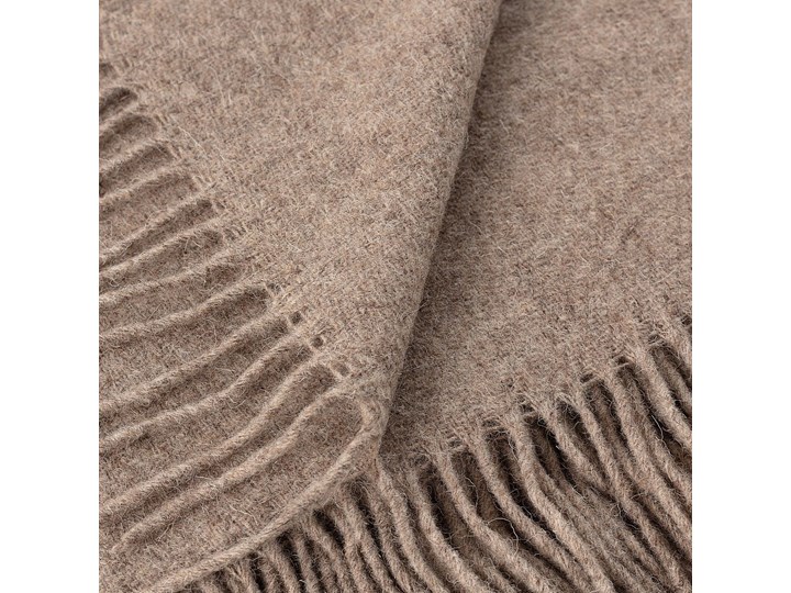 Pled Zelandia 140x200 melange natural, 140 x 200 cm Kategoria Koce i pledy Wełna 130x180 cm 140x200 cm Pomieszczenie Sypialnia