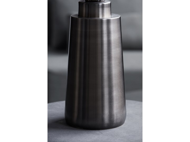 Lampa stołowa Bakora Ø13 cm biała Kolor Szary Kolor Biały