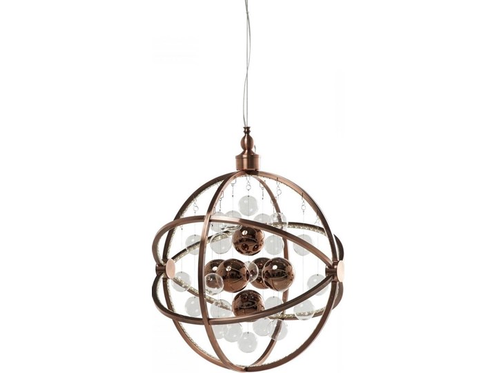 Lampa wisząca Universum LED ∅48x150 cm miedziana Stal Ilość źródeł światła 1 źródło Metal Szkło Kategoria Lampy wiszące