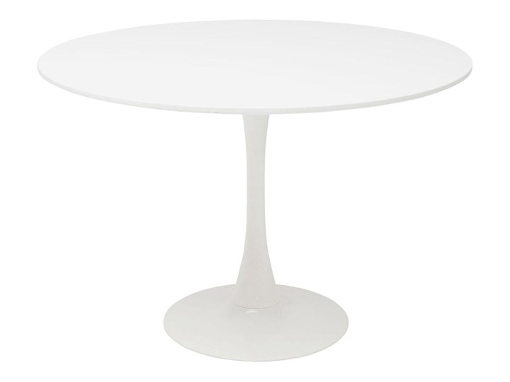 Stół okrągły biały noga stalowa Ø110 cm