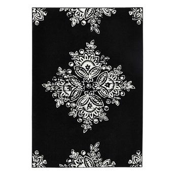 Czarno-biały dywan Hanse Home Gloria Blossom, 80x150 cm