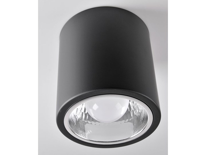 Jupiter 13 lampa sufitowa natynkowa tuba 1xE27 czarna Oprawa stropowa Oprawa led Kolor Czarny