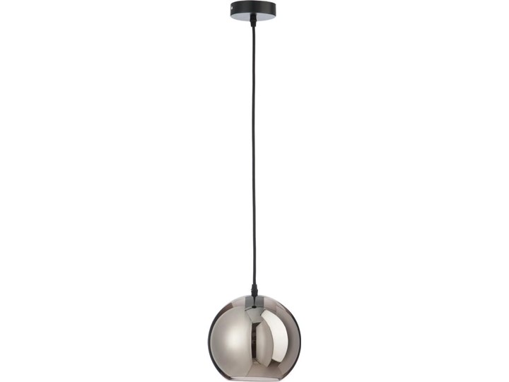 Lampa wisząca Glass Ball Ø20x205 cm srebrna Kategoria Lampy wiszące Lampa kula Szkło Styl Industrialny