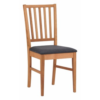 Brązowe dębowe krzesło do jadalni Rowico Filippa
