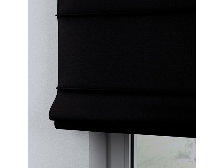 Roleta rzymska Billie, Black (czarny), szer.160 × dł.170 cm, Cotton Story Wzór Dla dzieci Kategoria Rolety