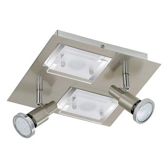 Briloner 2879-042 - LED Oświetlenie sufitowe COMBINATA 2xGU10/3W + 2xLED/5W/230V