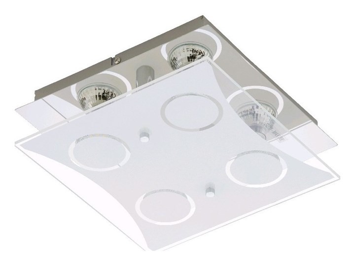 Briloner 3599-048 - LED Plafon ORNA 4xGU10/3W/230V Metal Szkło Kolor Biały Kategoria Plafony