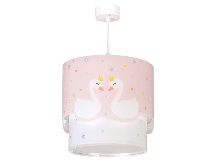 Dalber 61372 - Żyrandol dziecięcy SWEET LOVE 1xE27/60W/230V Kategoria Lampy dziecięce Lampa wisząca Kolor Różowy