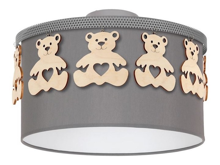 Dziecięcy żyrandol natynkowy BEAR 1xE27/60W/230V Lampa wisząca Kategoria Lampy dziecięce
