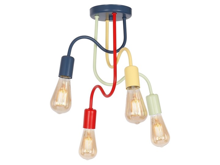 Dziecięcy żyrandol natynkowy DOW 4xE27/60W/230V