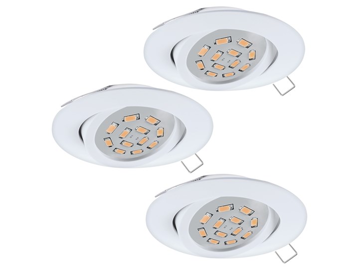 Eglo 31683 - Zestaw 3x Oprawa wpuszczana LED TEDO 3xGU10-LED/5W/230V