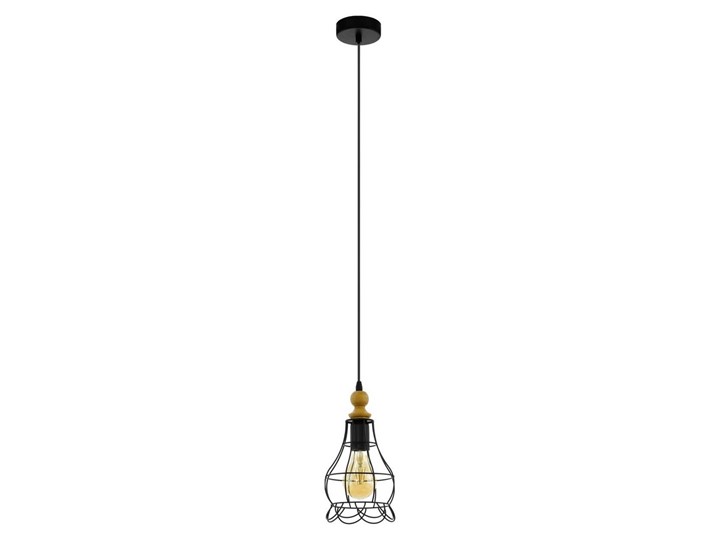 Eglo 33042 - Żyrandol na lince BAMPTON 1xE27/60W/230V śr. 150mm Metal Ilość źródeł światła 1 źródło