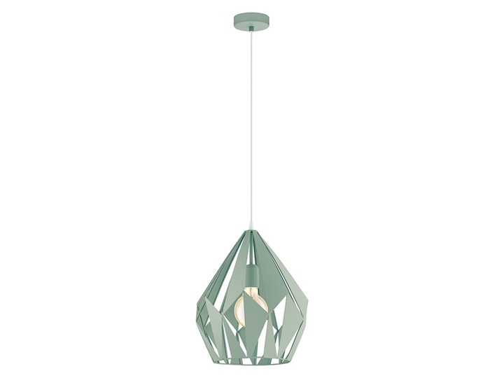 EGLO 49026 - Żyrandol na drucie CARLTON-P 1xE27/60W/230V Metal Lampa inspirowana Kategoria Lampy wiszące