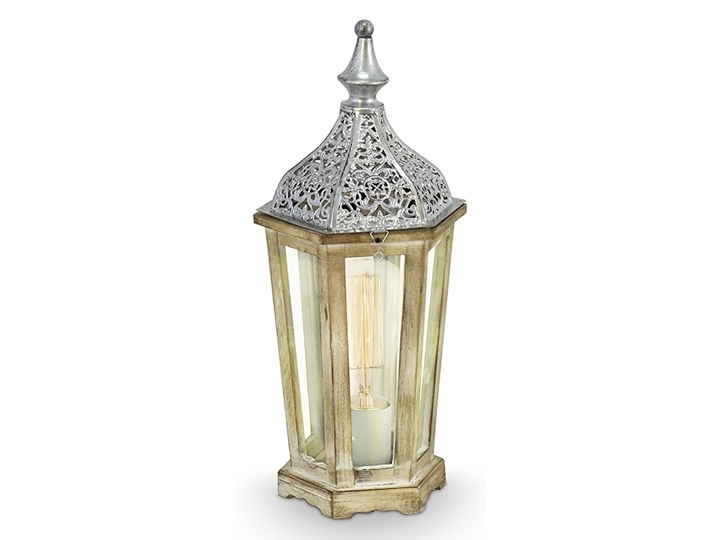 Eglo 49277 - Lampa stołowa KINGHORN 1xE27/60W/230V