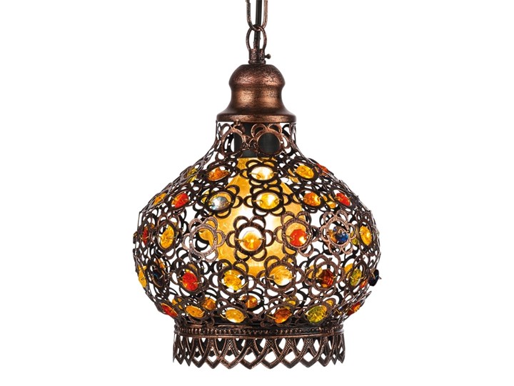 Eglo 49763 - Lampa wisząca JADIDA 1xE27/60W Lampa z kloszem Metal Kategoria Lampy wiszące Kolor Brązowy