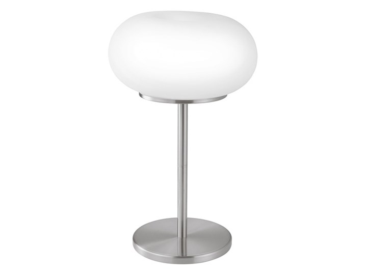 EGLO 86816 - Lampa stołowa OPTICA 2xE27/60W biały/opalone szkło