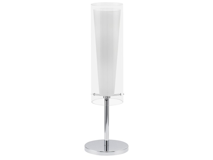 EGLO 89835 - Lampa stołowa PINTO 1 x E27/60W biała/opalone szkło Wysokość 50 cm Lampa nocna Kolor Biały