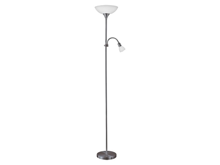 Eglo 93917 - Lampa stojąca UP 2 1xE27/60W/230V + 1xE14/25W/230V chrom Metal Szkło Lampa do czytania Tworzywo sztuczne Styl Klasyczny