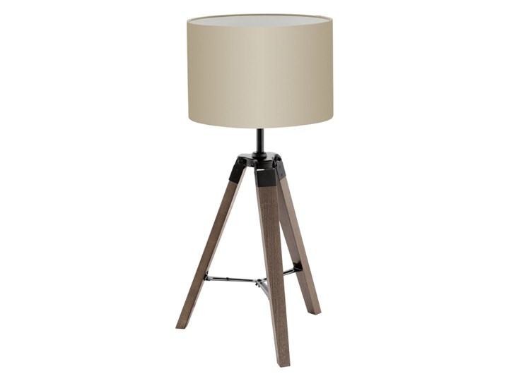 Eglo 94325 - Lampa stołowa LANTADA 1xE27/60W/230V Lampa trójnóg Wysokość 68 cm Lampa z abażurem Kategoria Lampy stołowe