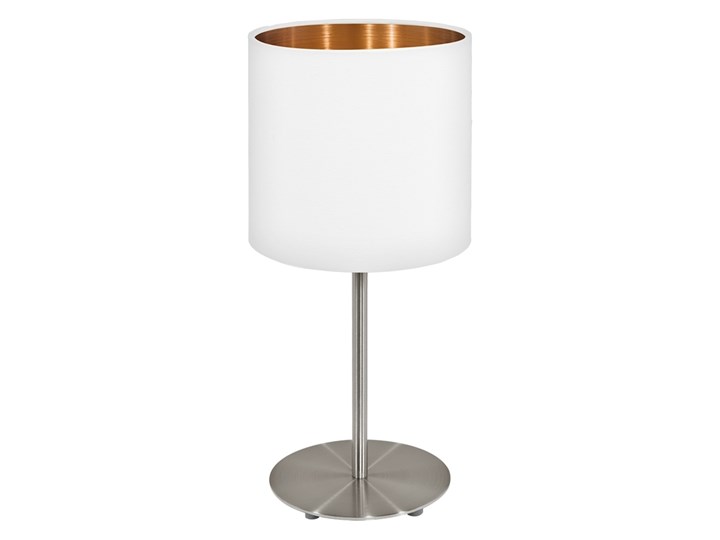 Eglo 95048 - Lampa stołowa PASTERI 1xE27/60W/230V Wysokość 40 cm Lampa z abażurem Lampa nocna Styl Nowoczesny
