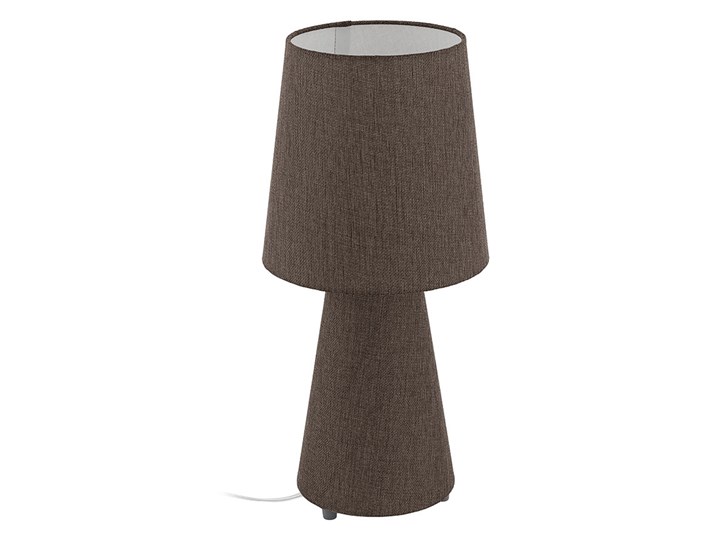 EGLO 97133 - Lampa stołowa CARPARA 2xE27/12W/230V Lampa nocna Wysokość 47 cm Styl Nowoczesny