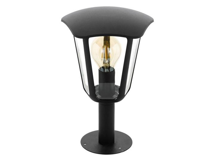 Eglo 98122 - Lampa zewnętrzna MONREALE 1xE27/60W/230V IP44 wysokość 335 czarna Lampa stojąca Kolor Czarny