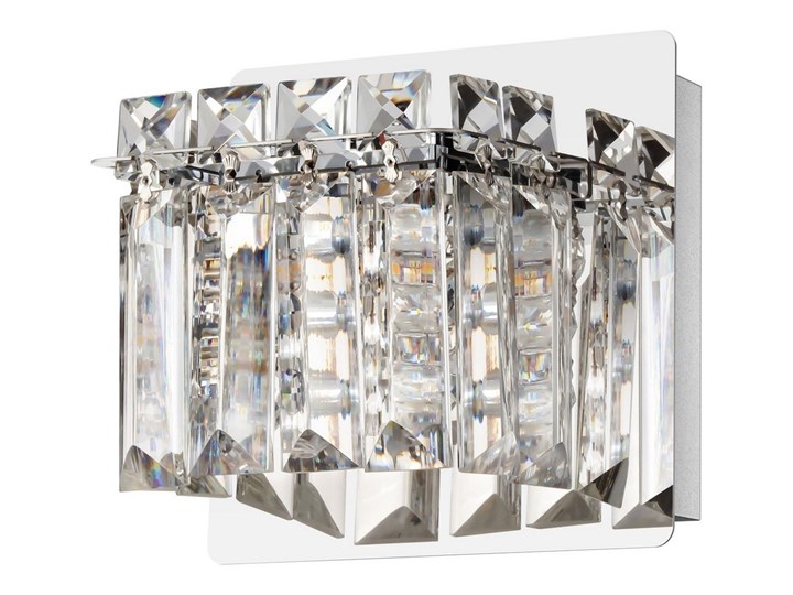 Eglo 98597 - LED Kinkiet kryształowy FUERTESCUSA 1xG9/3W/230V Metal Szkło Kinkiet dekoracyjny Kinkiet LED Kategoria Lampy ścienne 