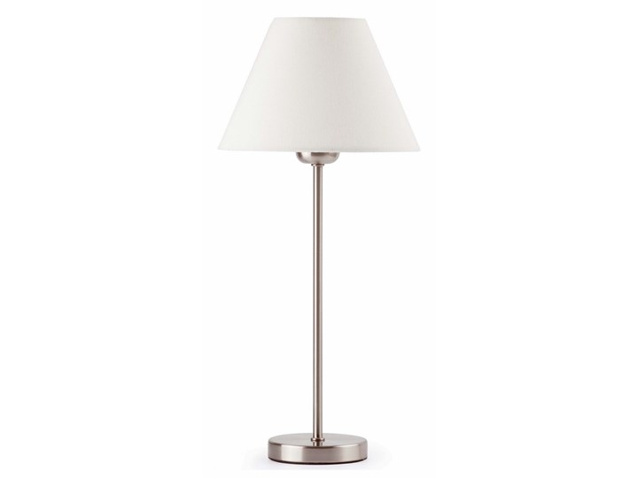 FARO 68423 - Lampa stołowa NIDIA 1xE27/40W/230V Kolor Biały Wysokość 40 cm Lampa z abażurem Kategoria Lampy stołowe