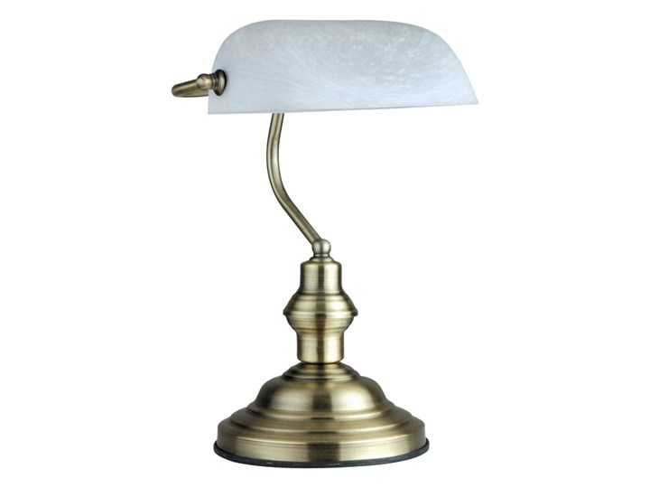 GLOBO 2492 - Lampa stołowa ANTIQUE 1xE27/60W biała Lampa biurkowa Kolor Biały