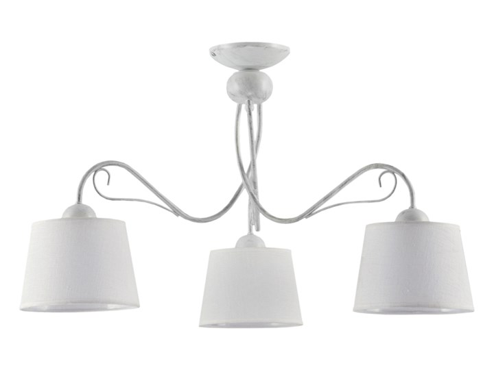 Jupiter 1349 - KM 3 PB - Lampa sufitowa KAMELIA 3xE27/60W/230V Metal Żyrandol Kolor Biały