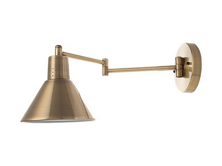 Kinkiet COPENHAGEN 1xE14/40W/230V Metal Kinkiet z kablem Kolor Złoty