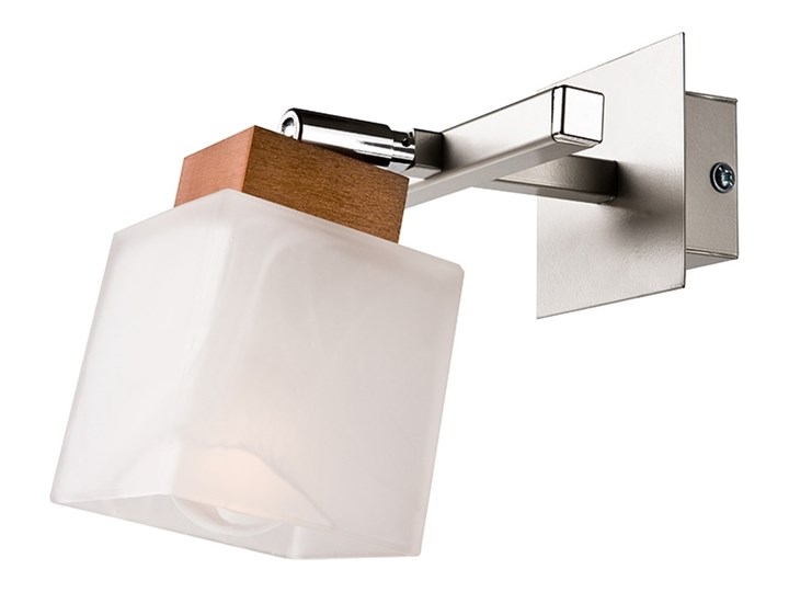 Kinkiet DANA 1xE14/40W/230V Styl Nowoczesny Kinkiet łazienkowy Metal Drewno Kategoria Lampy ścienne