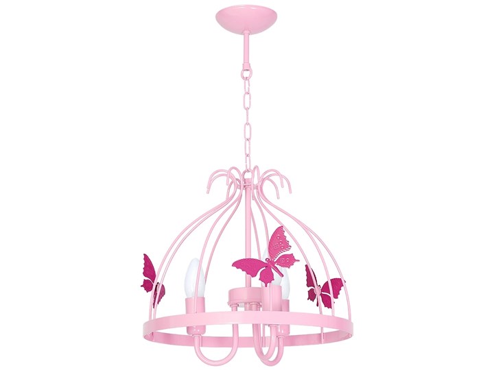 Lampa dziecięca MOTYL 3xE14/60W/230V Kategoria Lampy dziecięce Lampa wisząca Kolor Różowy