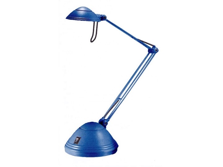 Lampa stołowa halogenowa ELA 1xGY6,35/35-50W niebieska Styl Nowoczesny Wysokość 70 cm Lampa wahadłowa Kolor