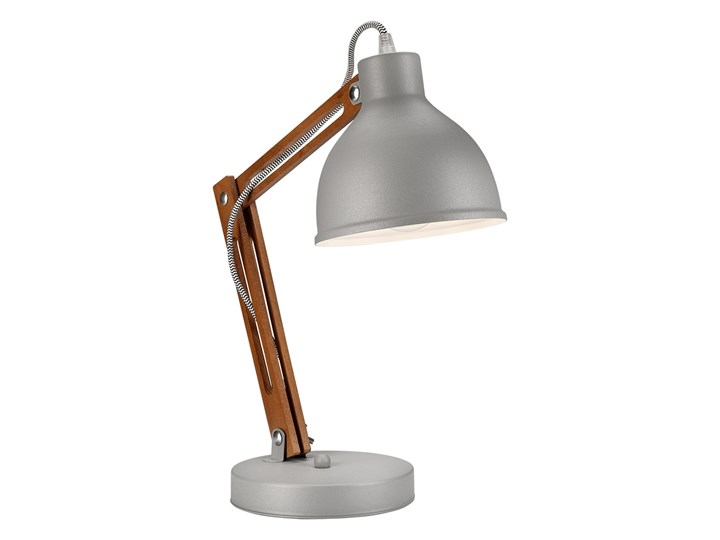 Lampa stołowa MARCELLO 1xE27/60W/230V Kategoria Lampy biurowe Lampa regulowana Kolor Szary