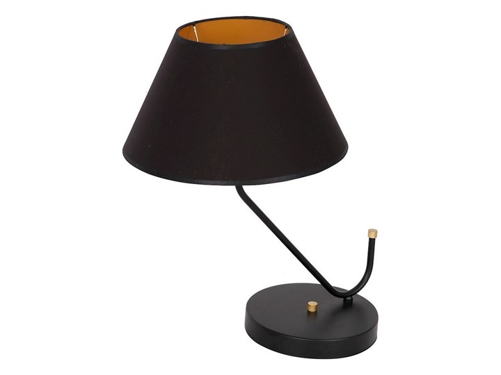 Lampa stołowa VICTORIA 1xE27/60W/230V czarny Lampa z abażurem Wysokość 50 cm Kategoria Lampy stołowe