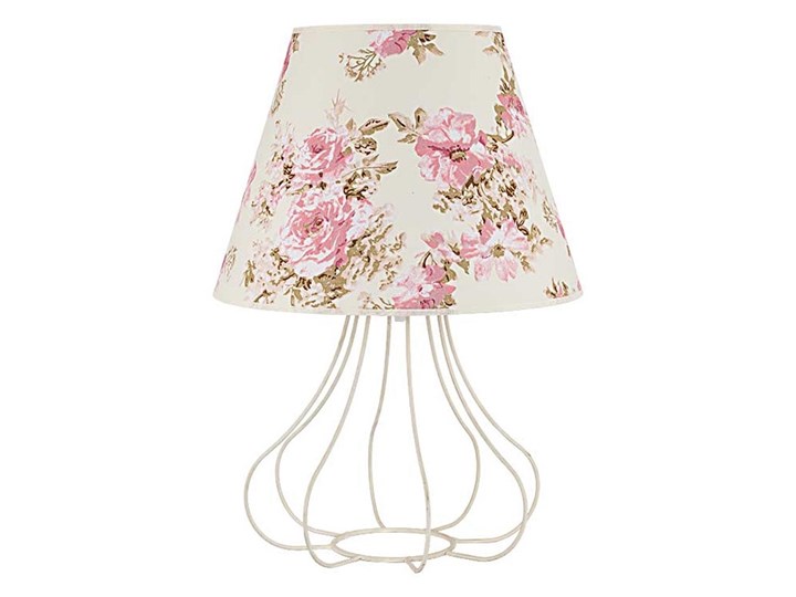 Lampa stołowa VIOLIN 1xE27/40W/230V 490 mm róża Lampa nocna Wysokość 49 cm Styl Klasyczny