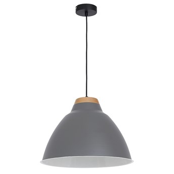 Lampa wisząca SKAL 1xE27/60W szara