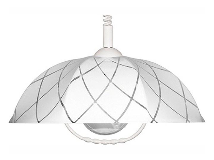 Lampa wisząca z reg. wysokości KUCHNIA 1xE27/60W/230V Kategoria Lampy wiszące Lampa z kloszem Tworzywo sztuczne Kolor Biały